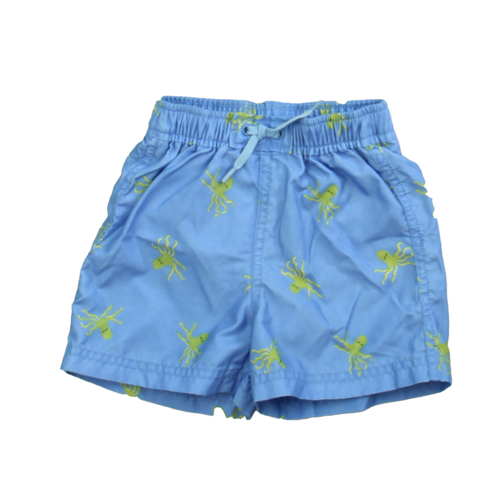 Gap Boys Blue Octopus Trunks size: 6-12 Months